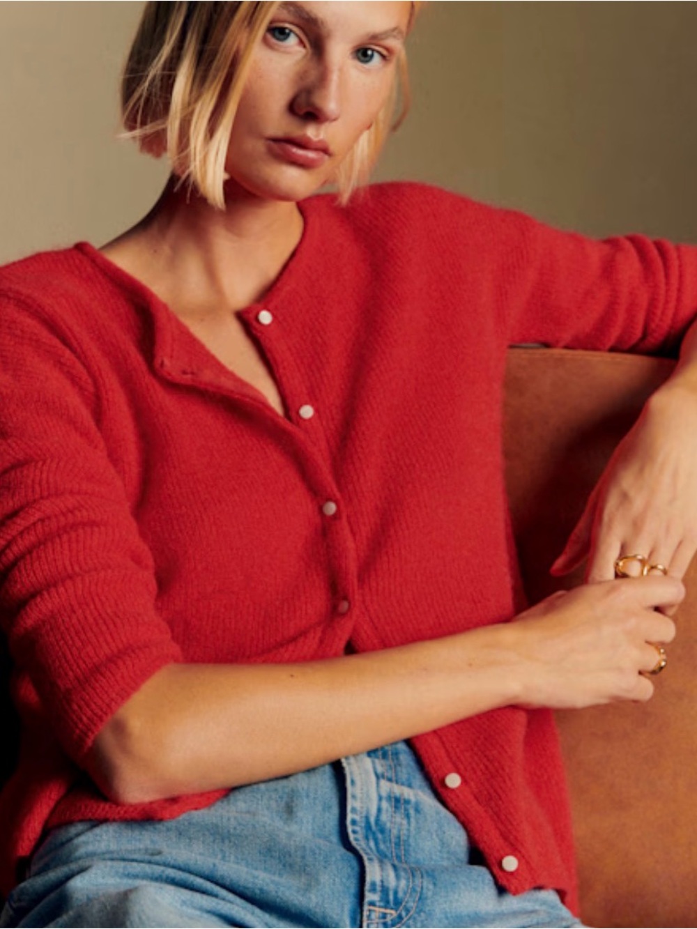 Sezane Gaspard Cardigan Small NWOT